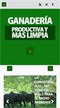 Mobile Screenshot of ganaderiaproductivaymaslimpia.com